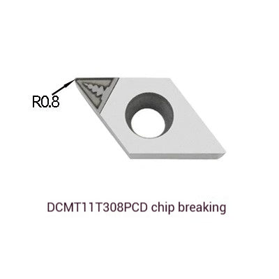 1032-Diamond inserts copper and aluminum special CNC lathe tools gemstone lathe cutter grain super bright PCD cutter head diamond cutter head Shandong Denso Pricision Tools Co.,Ltd.